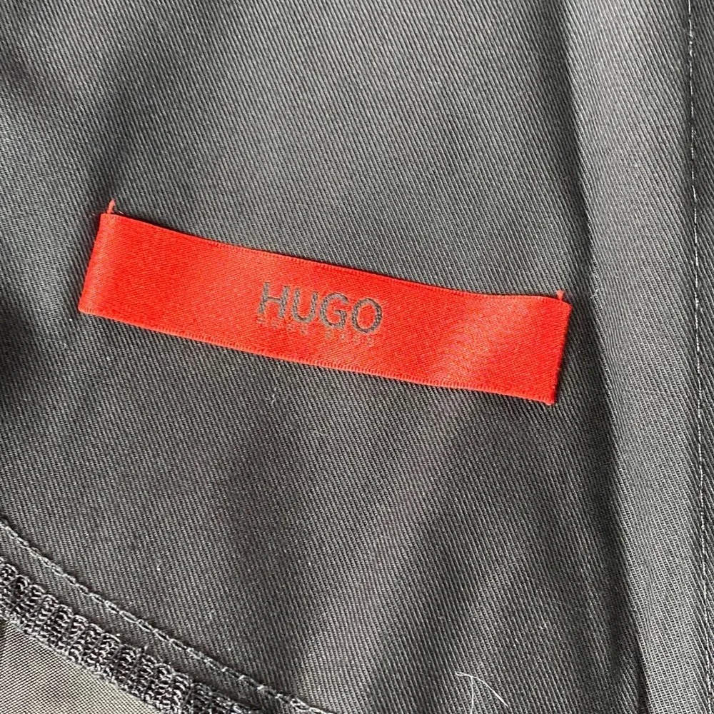 Hugo Boss Dress Pants‎ 30R 31x29 HimenHM Gray Wool Silk Blend Luxury Trouser New